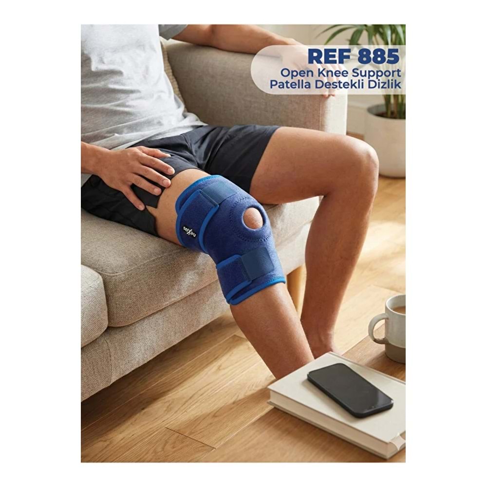 Variteks Nexus 885 Patella Destekli Dizlik İç Dış Bağ Koruyucu Sporcu Dizliği