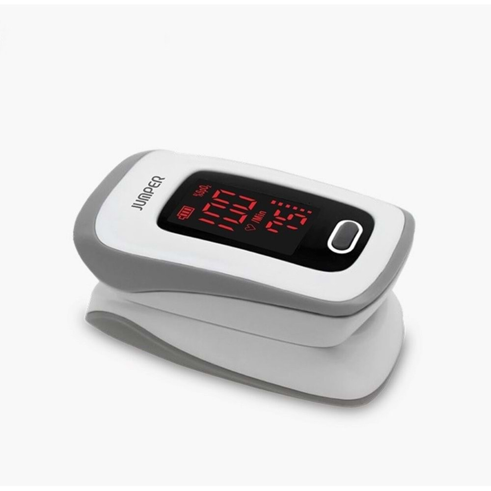 Jumper Pulse Oximeter Parmaktan Nabız ve Oksijen Ölçer Taşınabilir Oksimetre