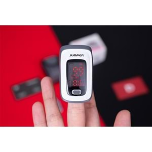 Jumper Pulse Oximeter Parmaktan Nabız ve Oksijen Ölçer Taşınabilir Oksimetre