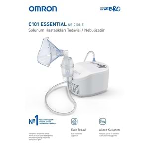 Omron NE-C101-E Kompresörlü Nebulizatör Cihazı Hava Buhar Makinesi
